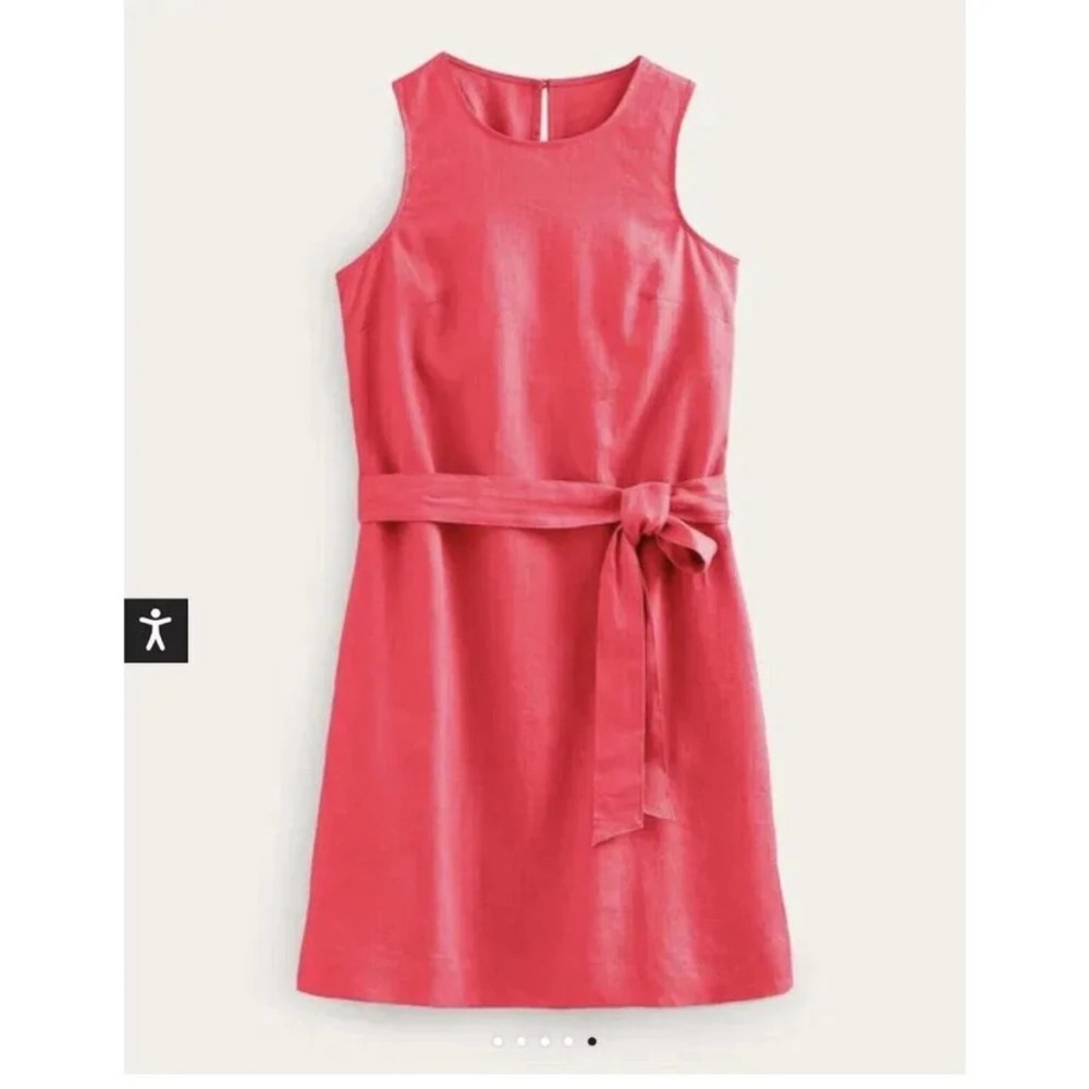 Boden‎ Sleeveless Linen Dress NWT SZ 8